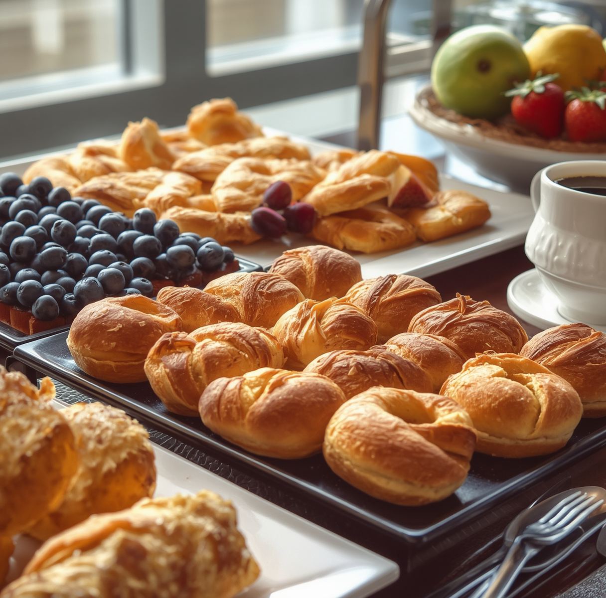 Viennoiseries du petit-déjeuner